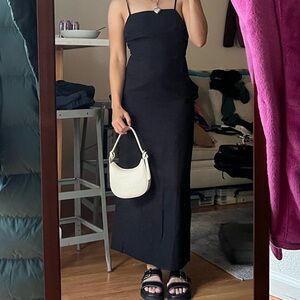 The workshop black Victoria dress